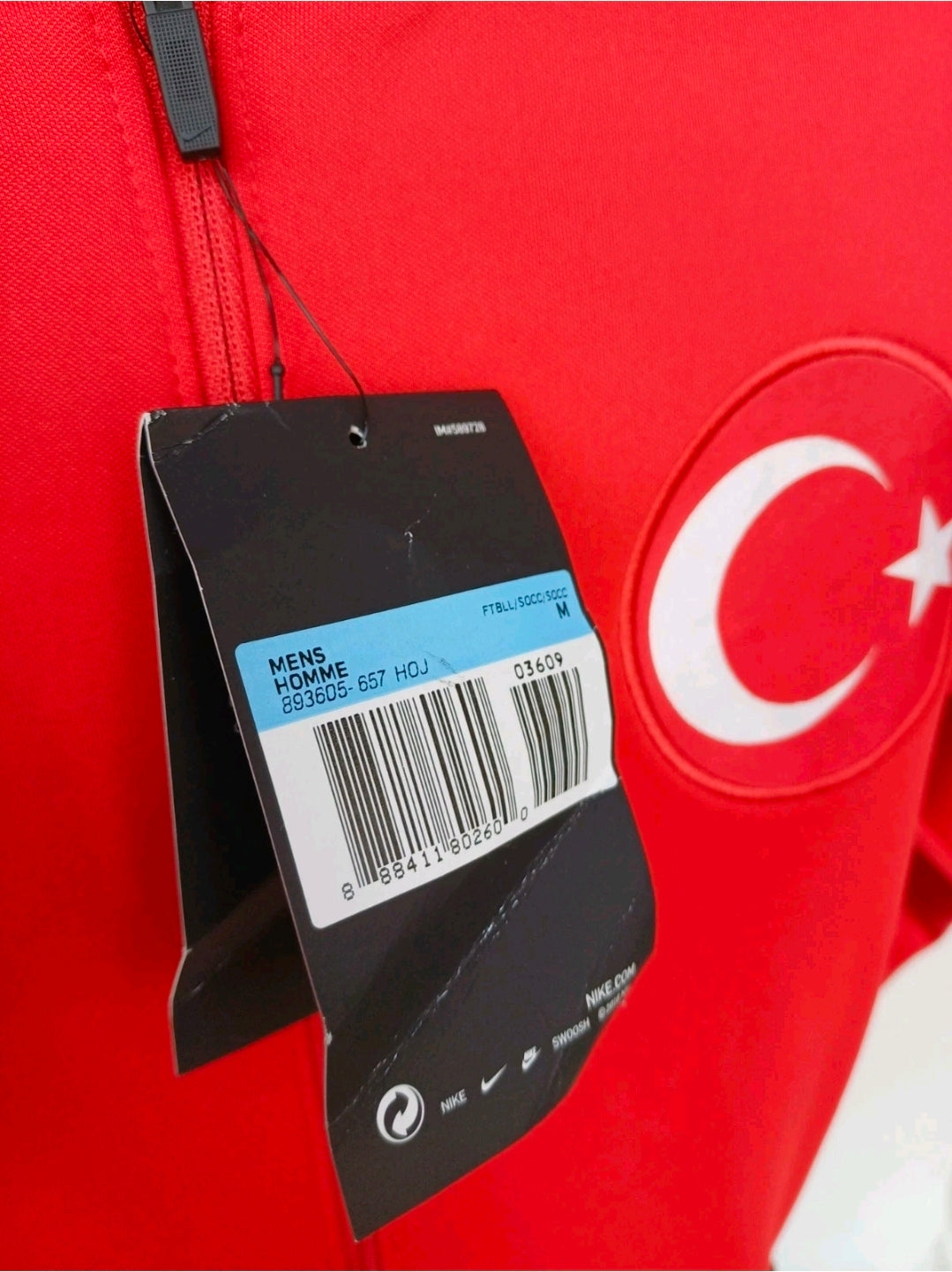 New With Tags Turkey 2018/19 Nike Full Zip Anthem Training Jacket Mens M