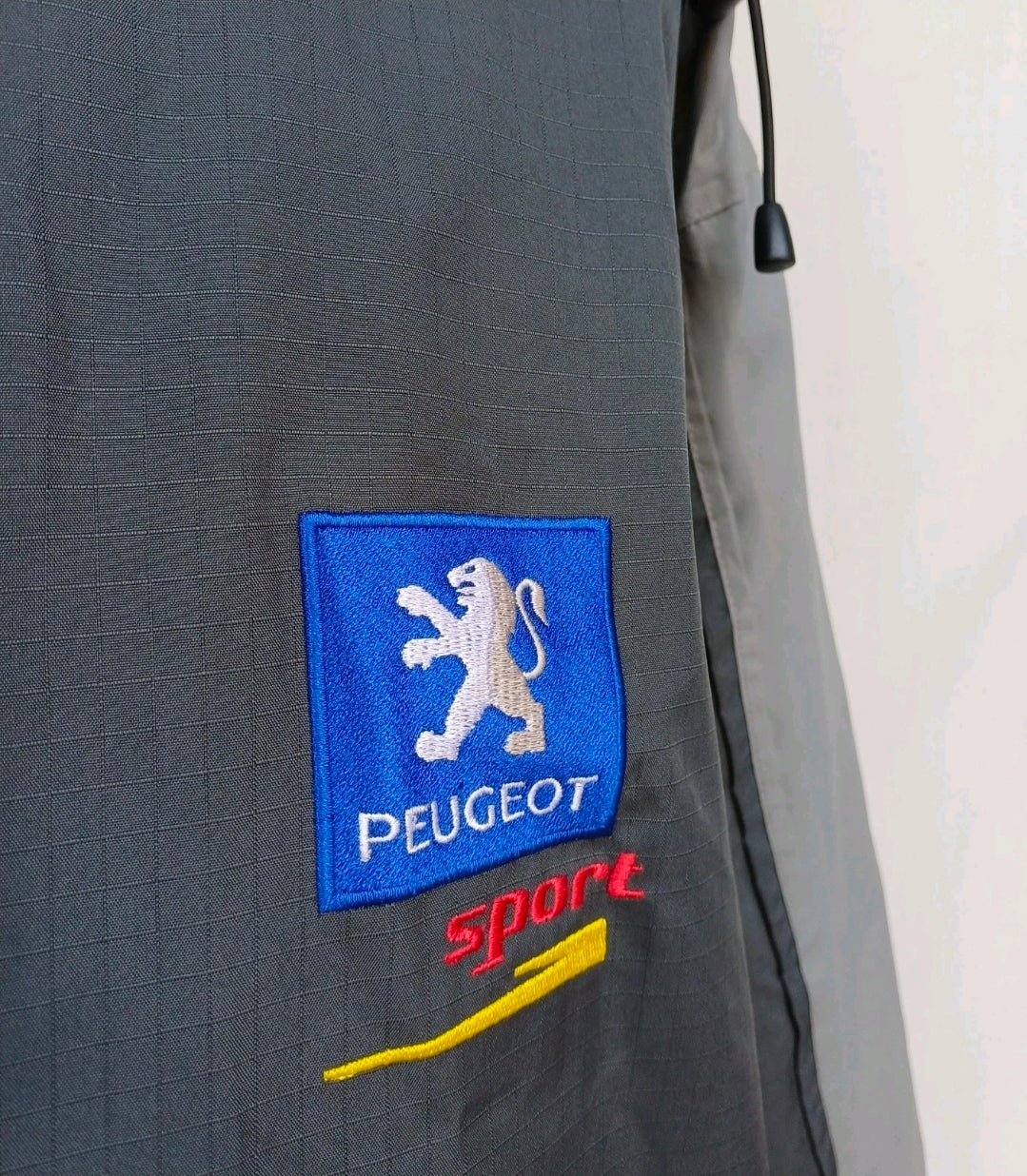 Peugeot Sport Full Zip Racing Jacket W/Removable Fleece Lining Mens M