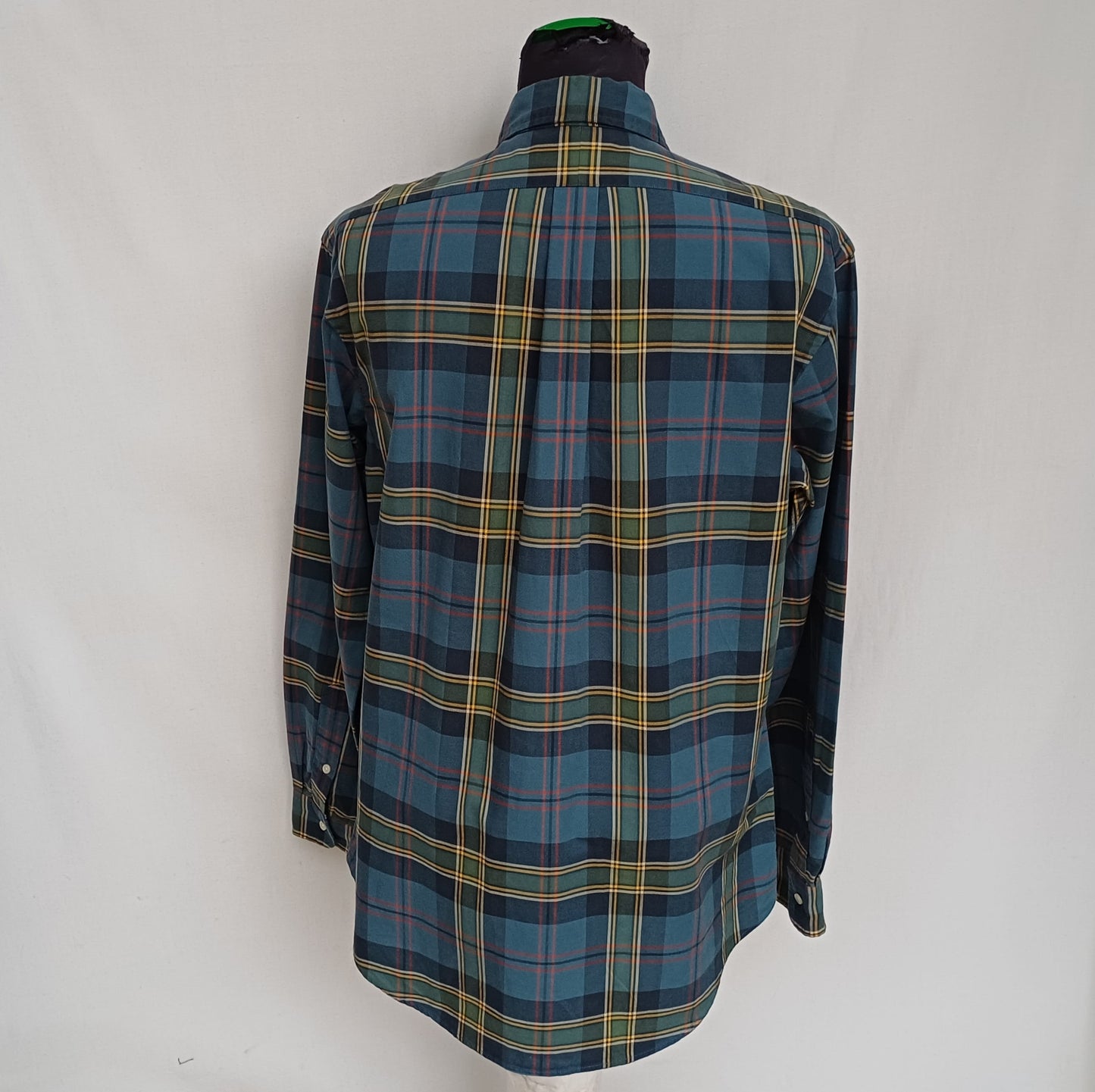 Vintage Polo Ralph Lauren Plaid Button Down Long Sleeve shirt Mens M