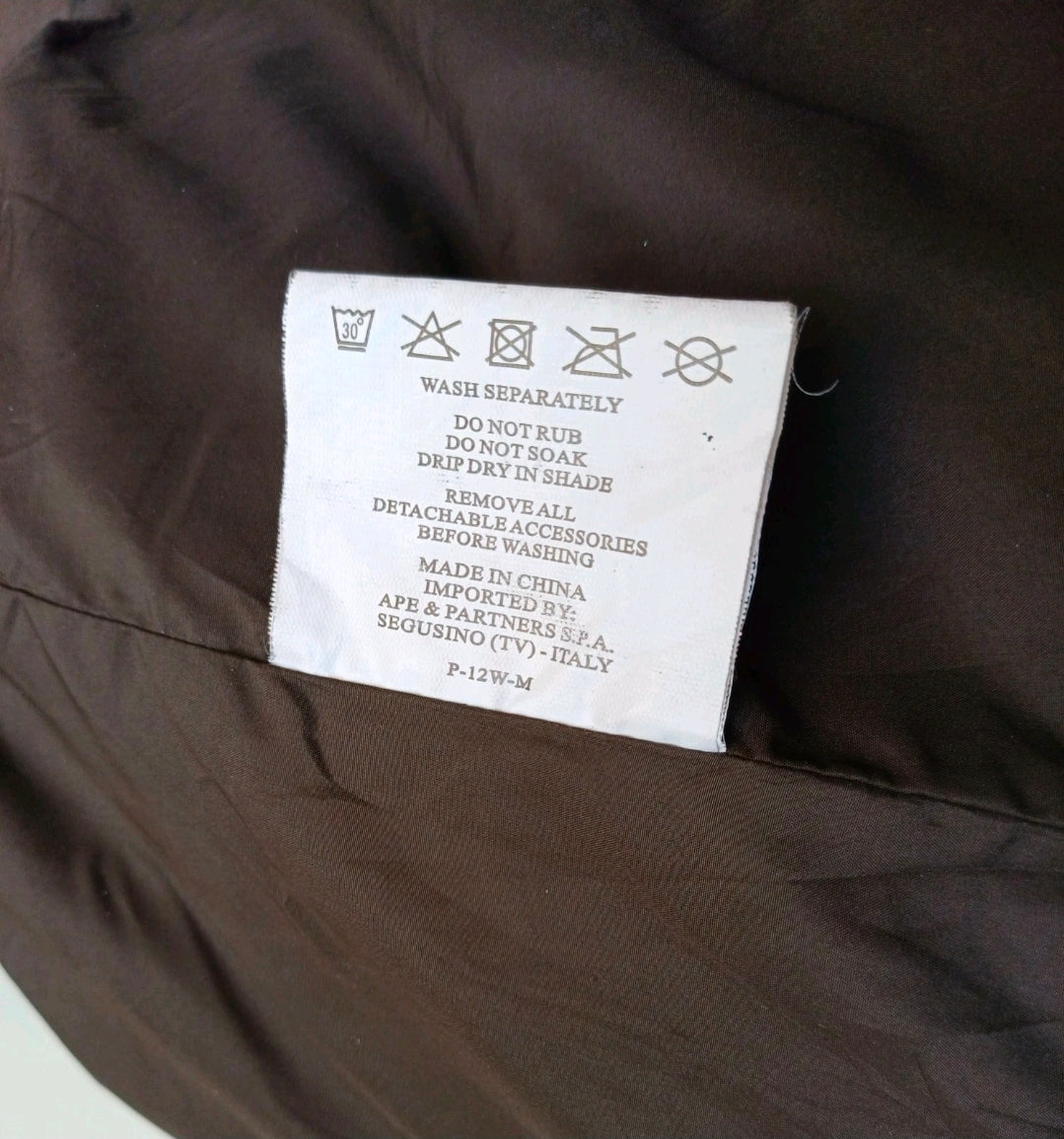 Parajumpers Real Fur Bomber Down Jacket W/Removable Lining Mens M