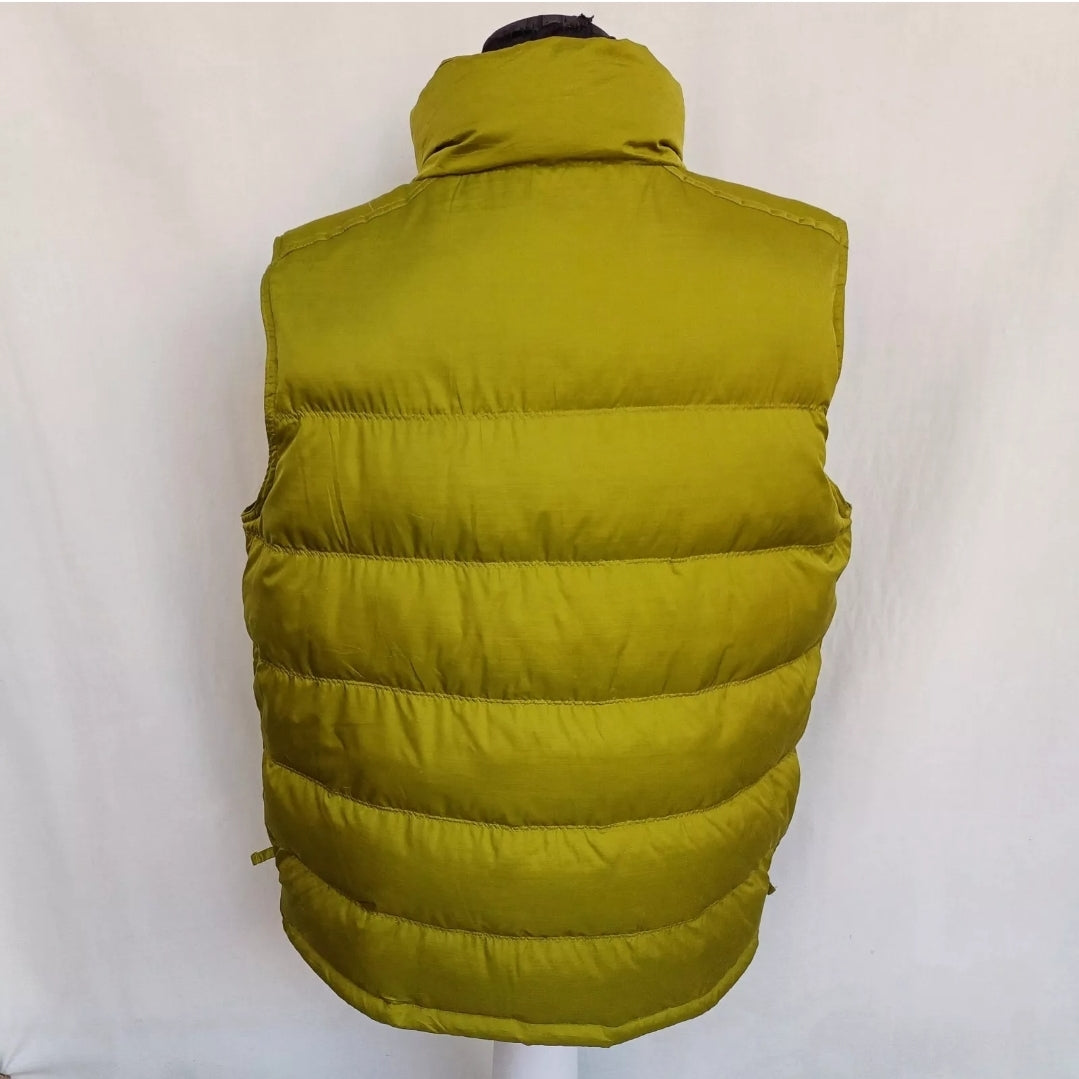 Fila Italy Ski Team Quilted Zip Down Vest Mens L