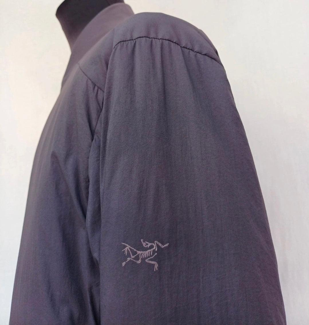 Arcteryx Seton Bomber Zip Jacket Gray Lightweight Mens M