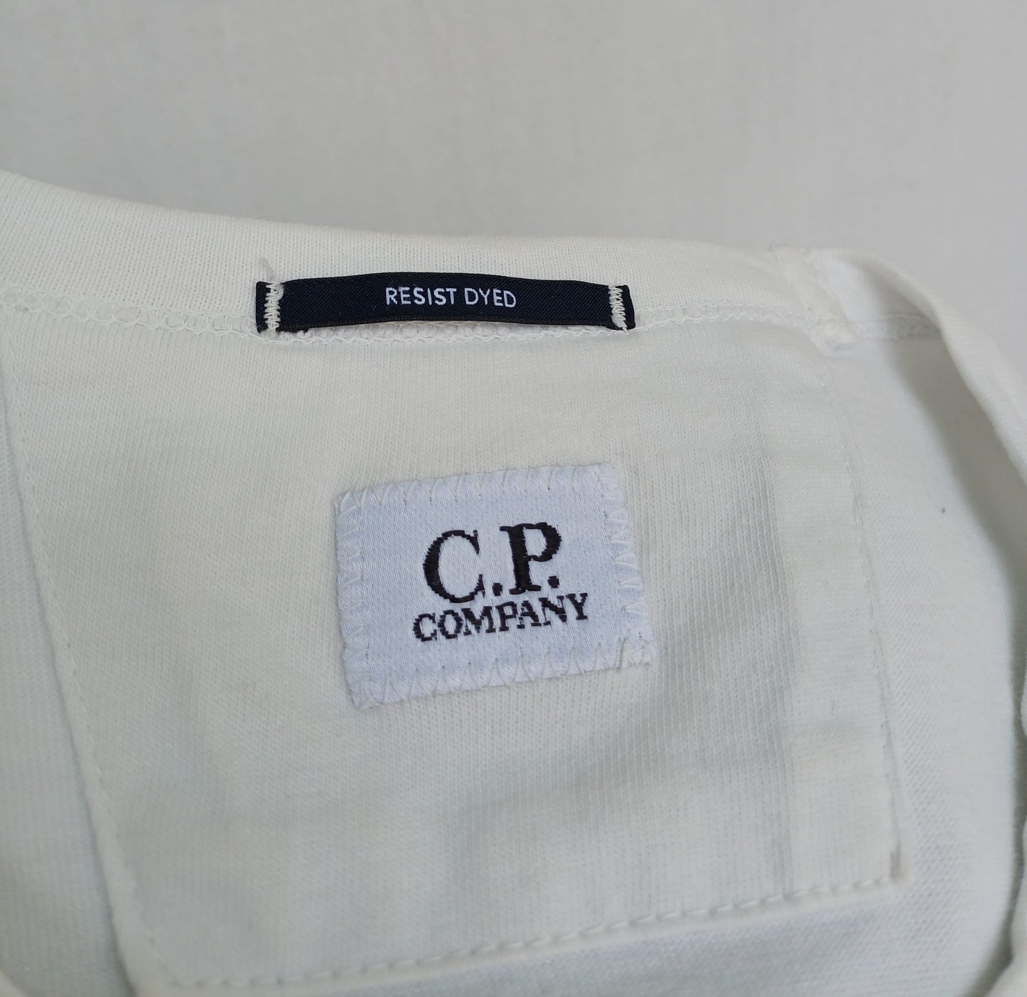 CP Company Resist Dyed Front Logo Crew Neck T-Shirt Mens M