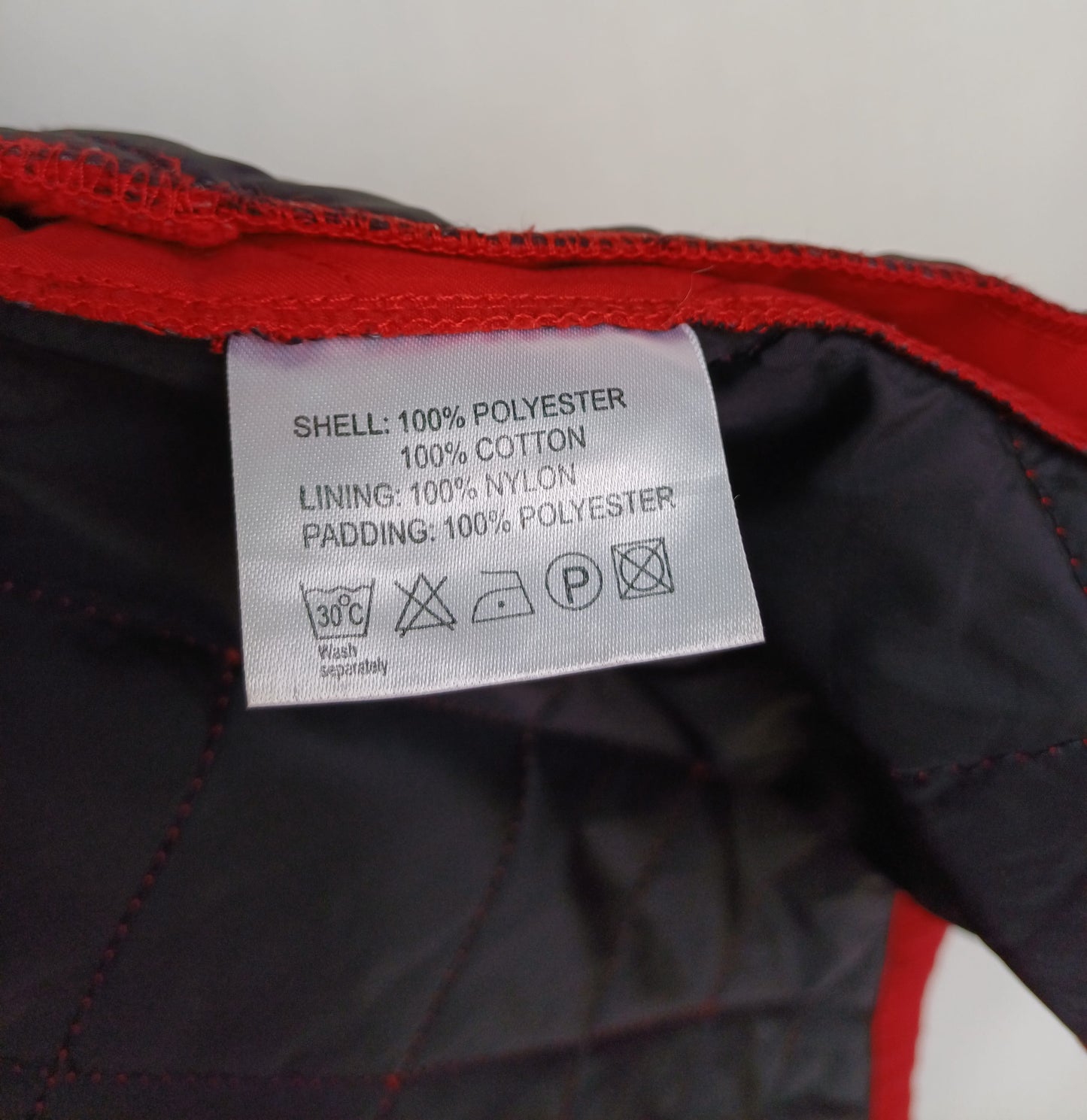 Vintage 2002 Ferrari Official Quilted Snap Padded Jacket Mens L