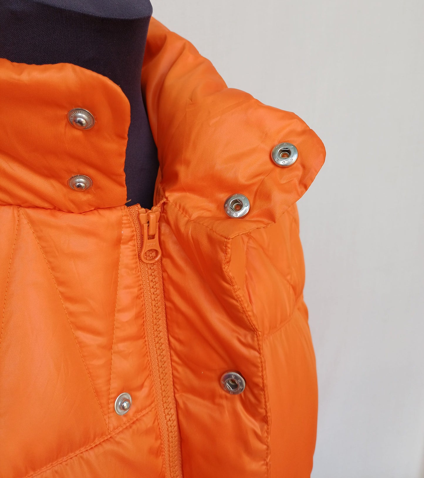 Diesel DSL55 Quilted Zip/Snap Down Vest Mens 2XL