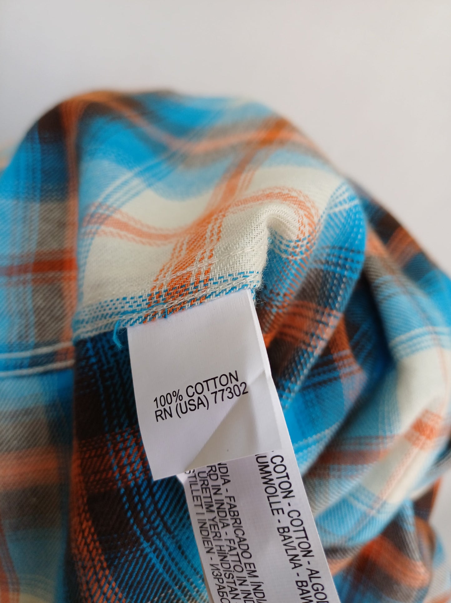 New With Tags Zara Young Checkered Plaid Cotton Button Up Flannel Shirt Mens XL