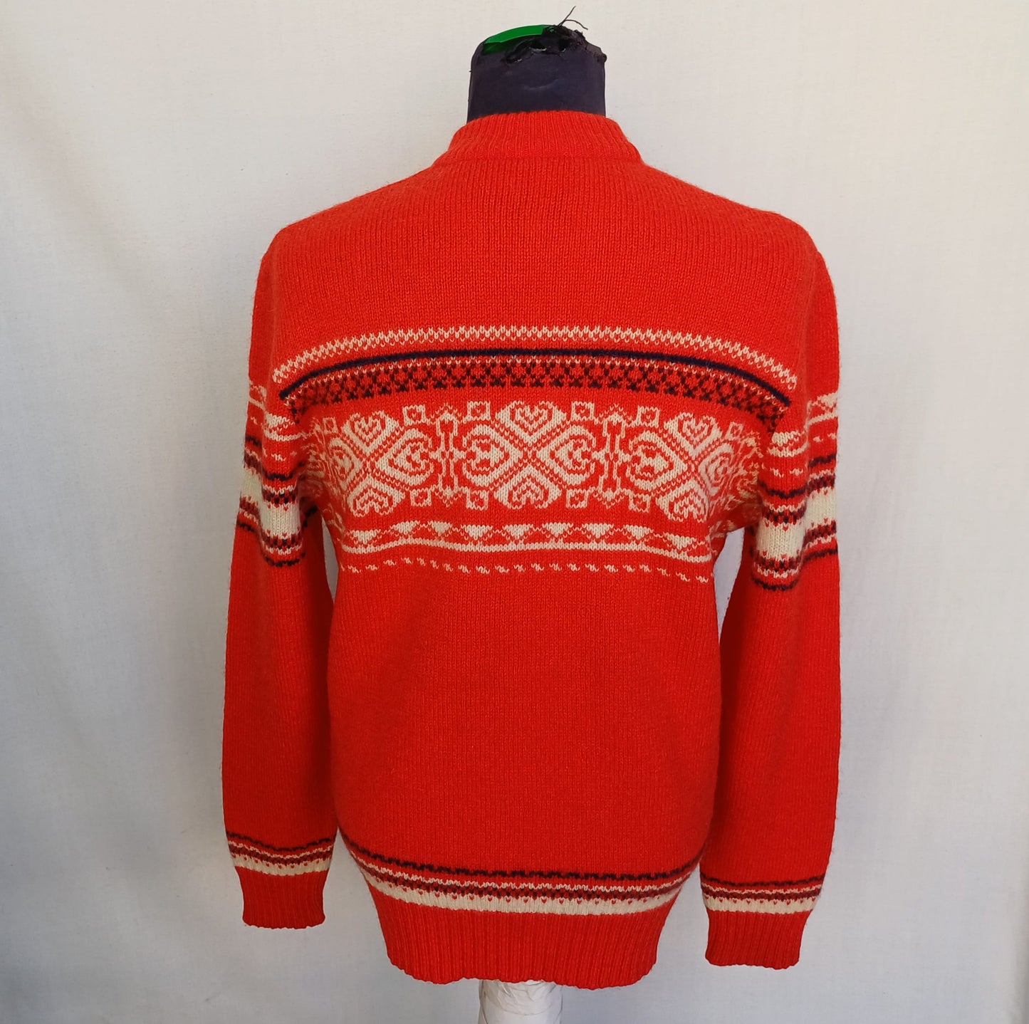 Vintage Geiger Pure Wool Pullover Sweater Size EU 50