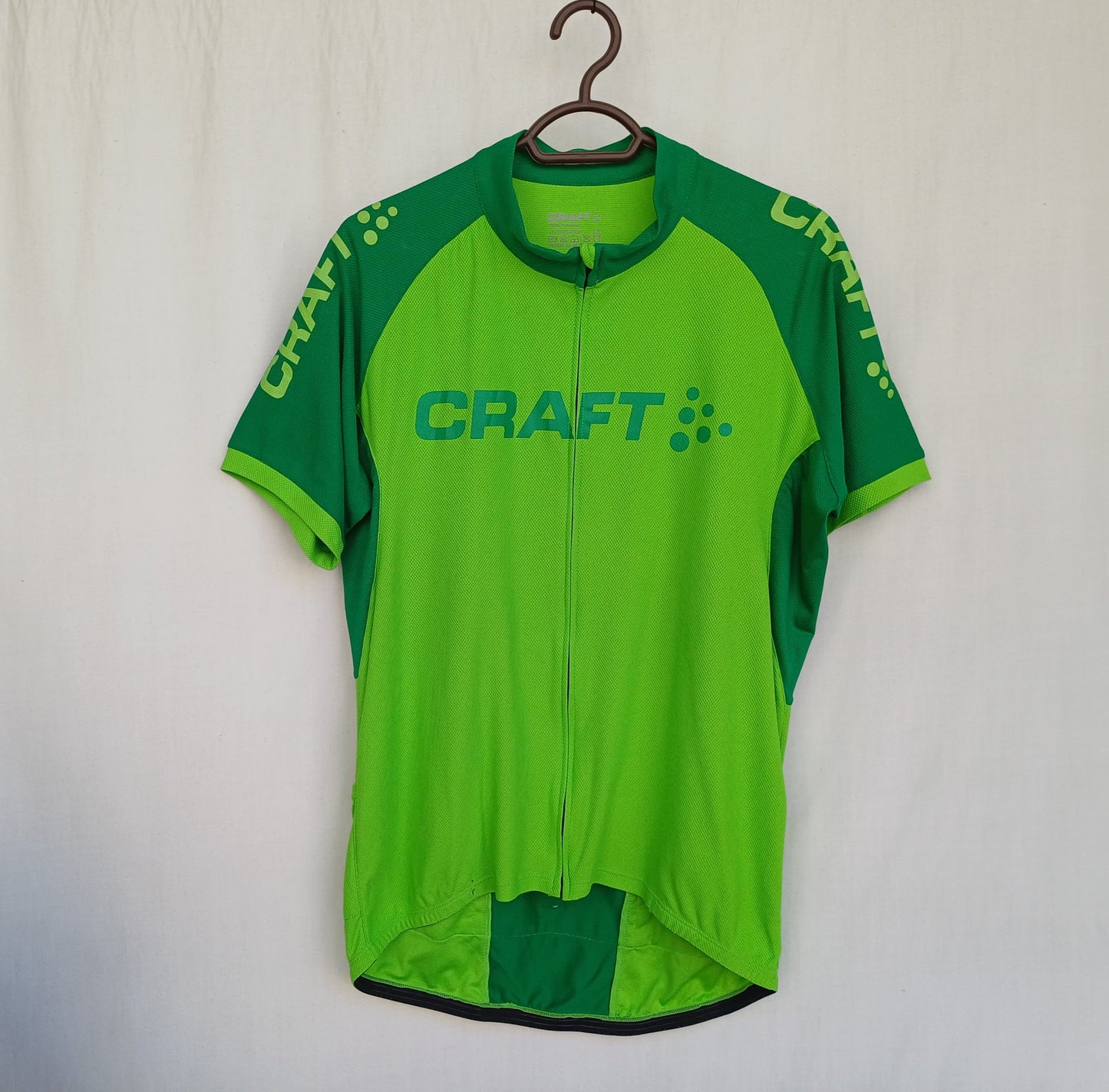 Craft Full Zip Short Sleeve Cycling Jersey Mens XL