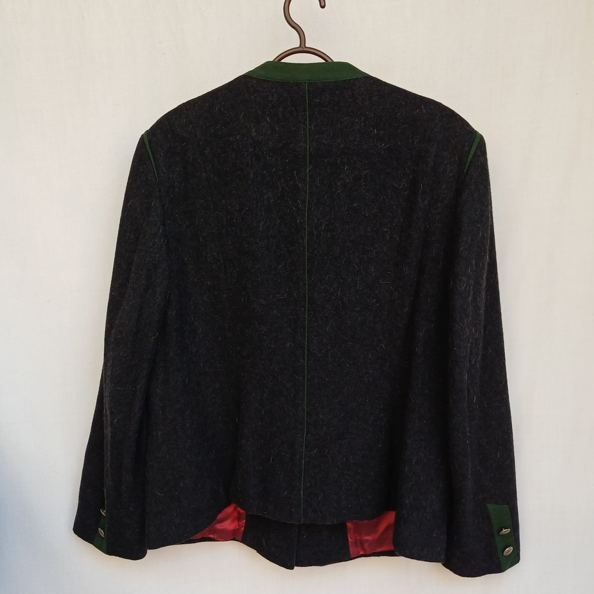 Vintage 90s Steinbock Womens Wool Trachten Jacket Size EU 46-48/US 16/XL