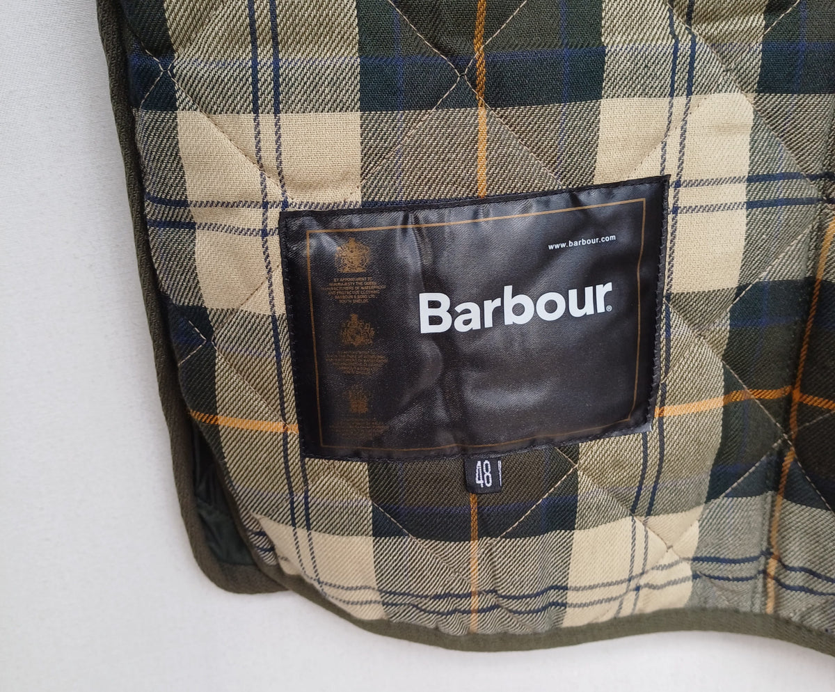 Barbour Quilted Waistcoat/Zip In Liner Vest Mens XL/2XL