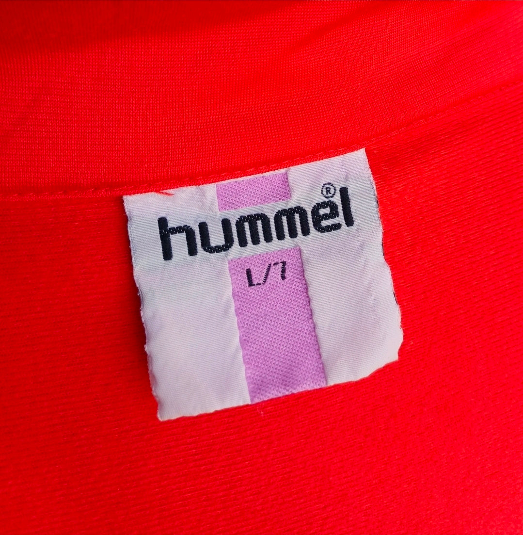 Vintage 90s Hummel Full Zip Track Top Jacket Mens L Oversized