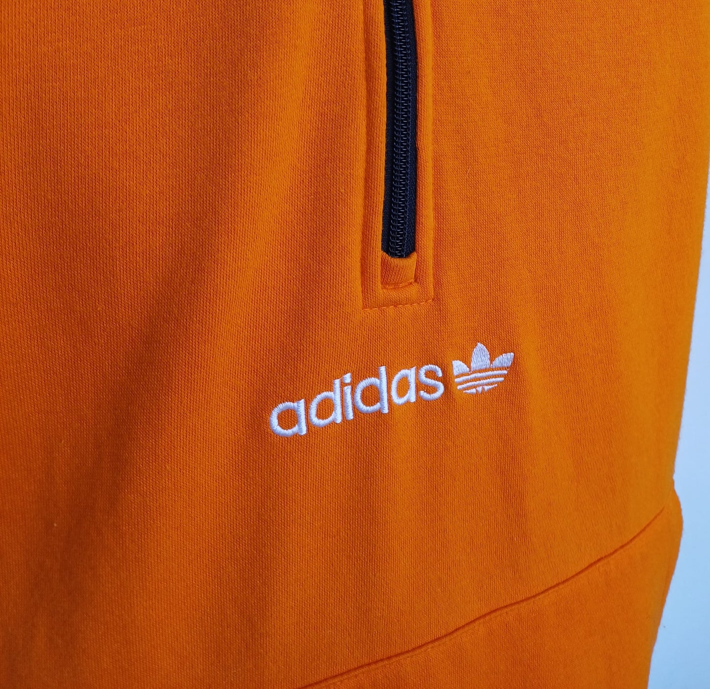 Adidas Adventure Field Zip Pullover Hoodie Mens XL Oversized