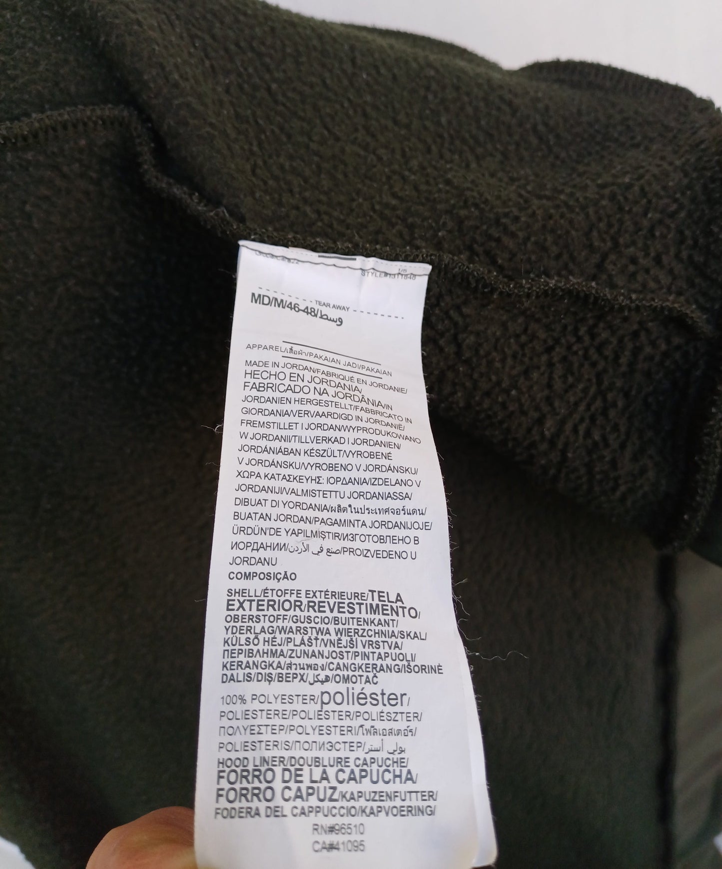 Under Armour Fleece Lined Full Zip Hoodie Mens M