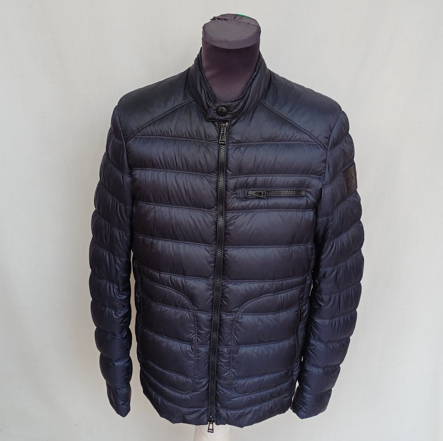Belstaff Halewood Mens Quilted Down Jacket Size EU 48