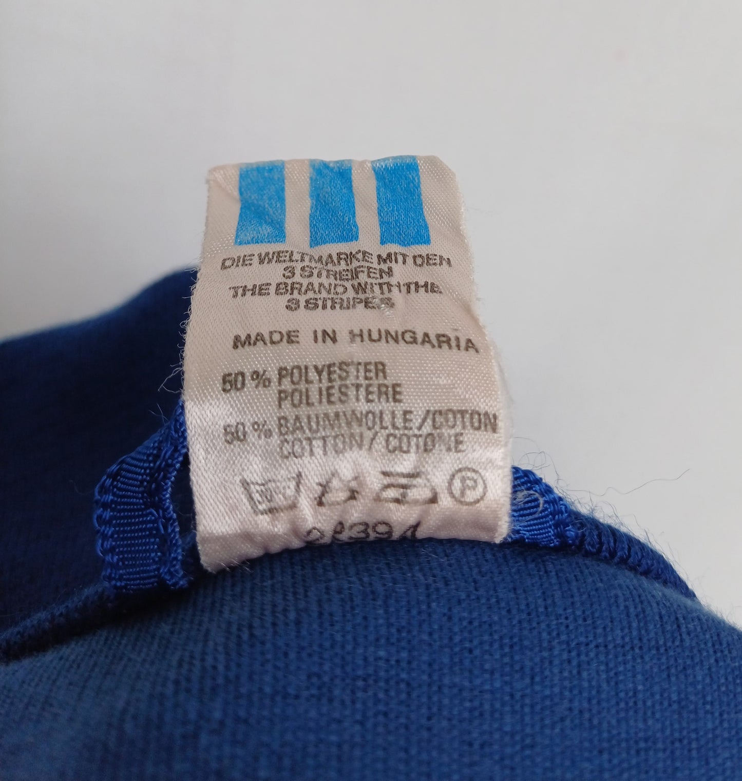 Vintage 90s Adidas Zip Track Top Jacket Striped Mens M