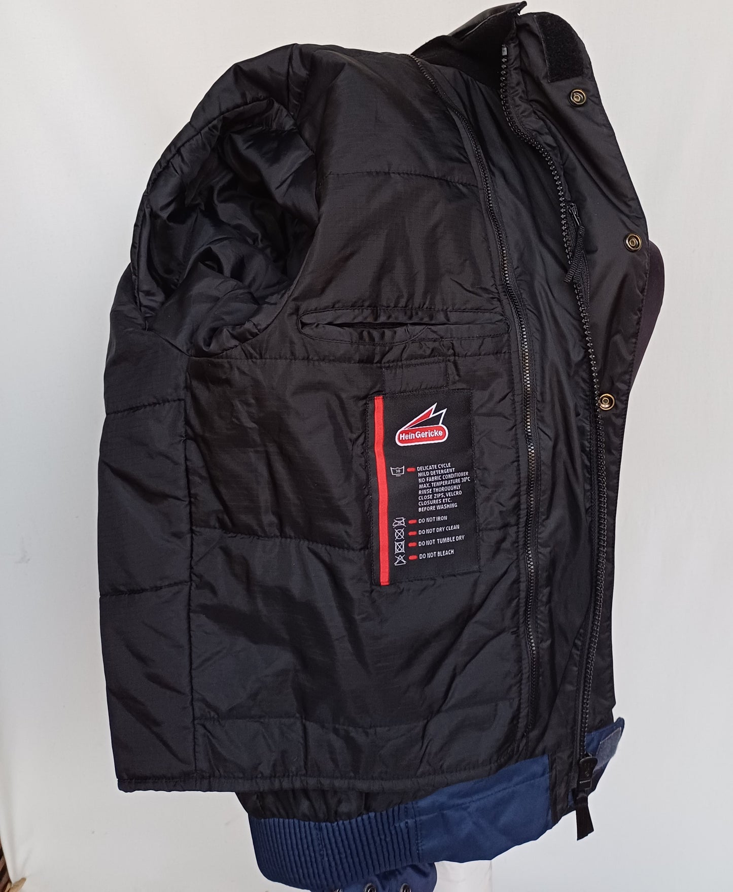 Hein Gericke Textile Motorcycle Zip/Snap Jacket Mens L