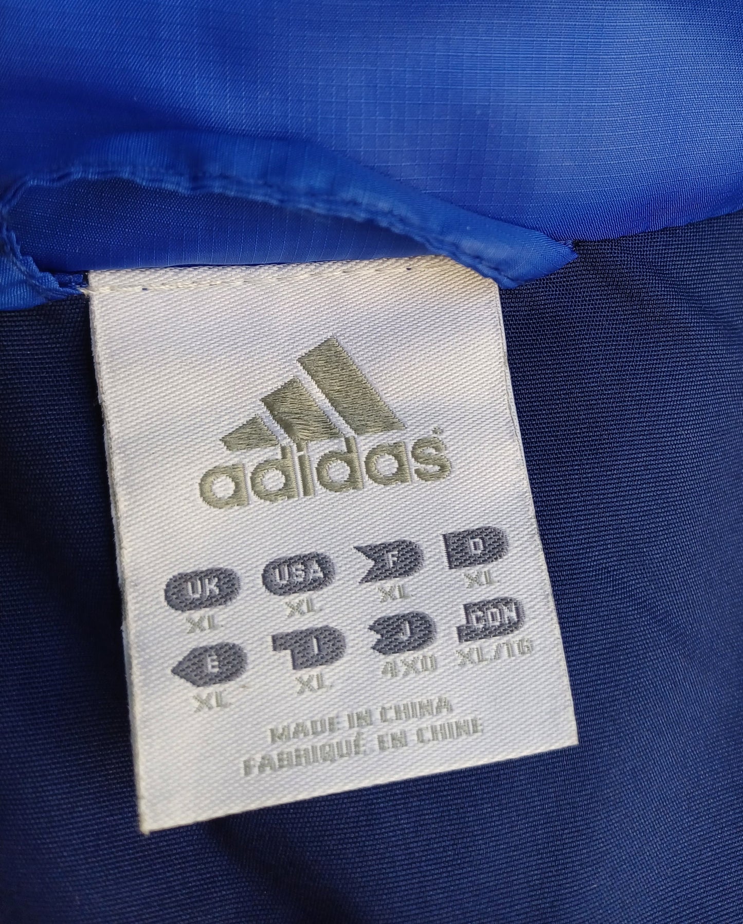 Chelsea 2014/15 Adidas Quilted Hooded Puffer Down Vest Mens XL