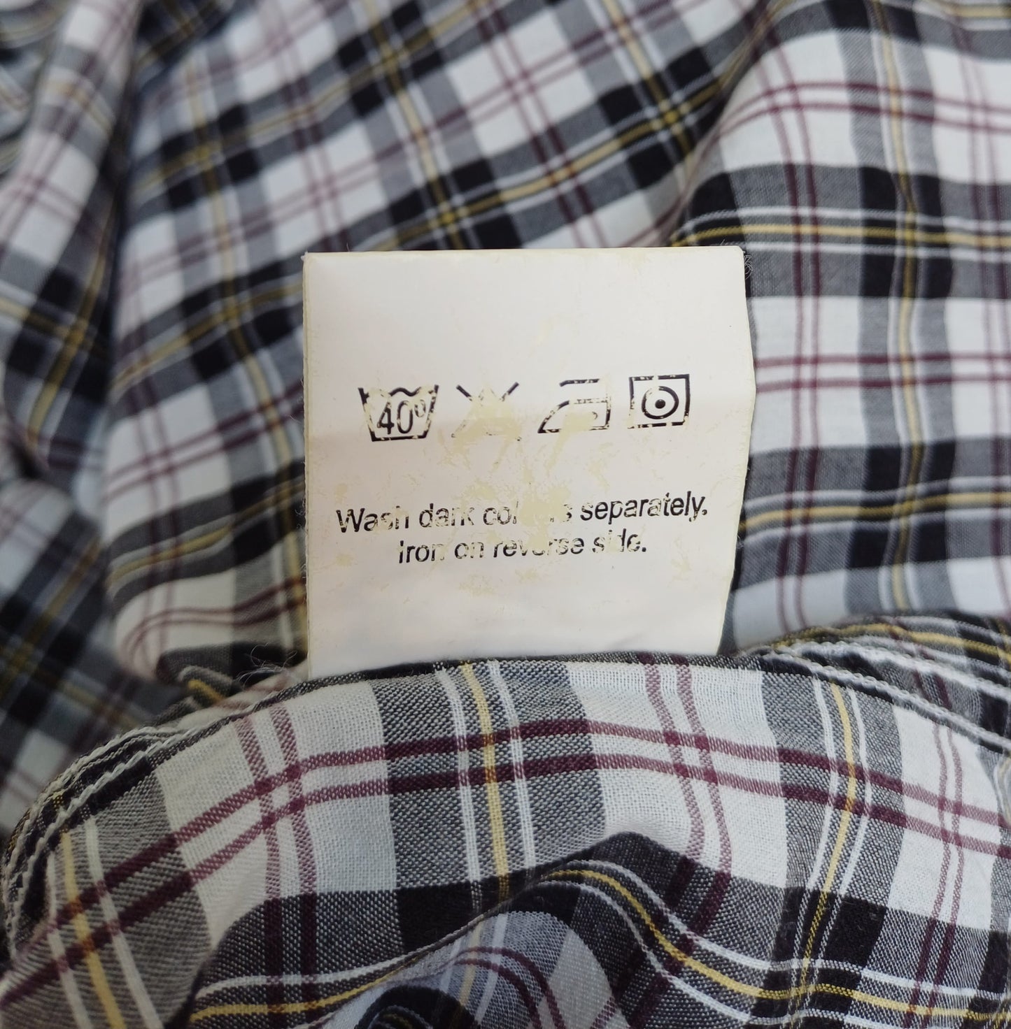 Dr. Martens 100% Cotton Plaid Button-Down Shirt Mens XL