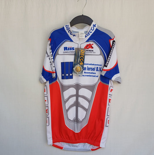 New With Tags Decca Short Sleeve Cycling Jersey Mens M