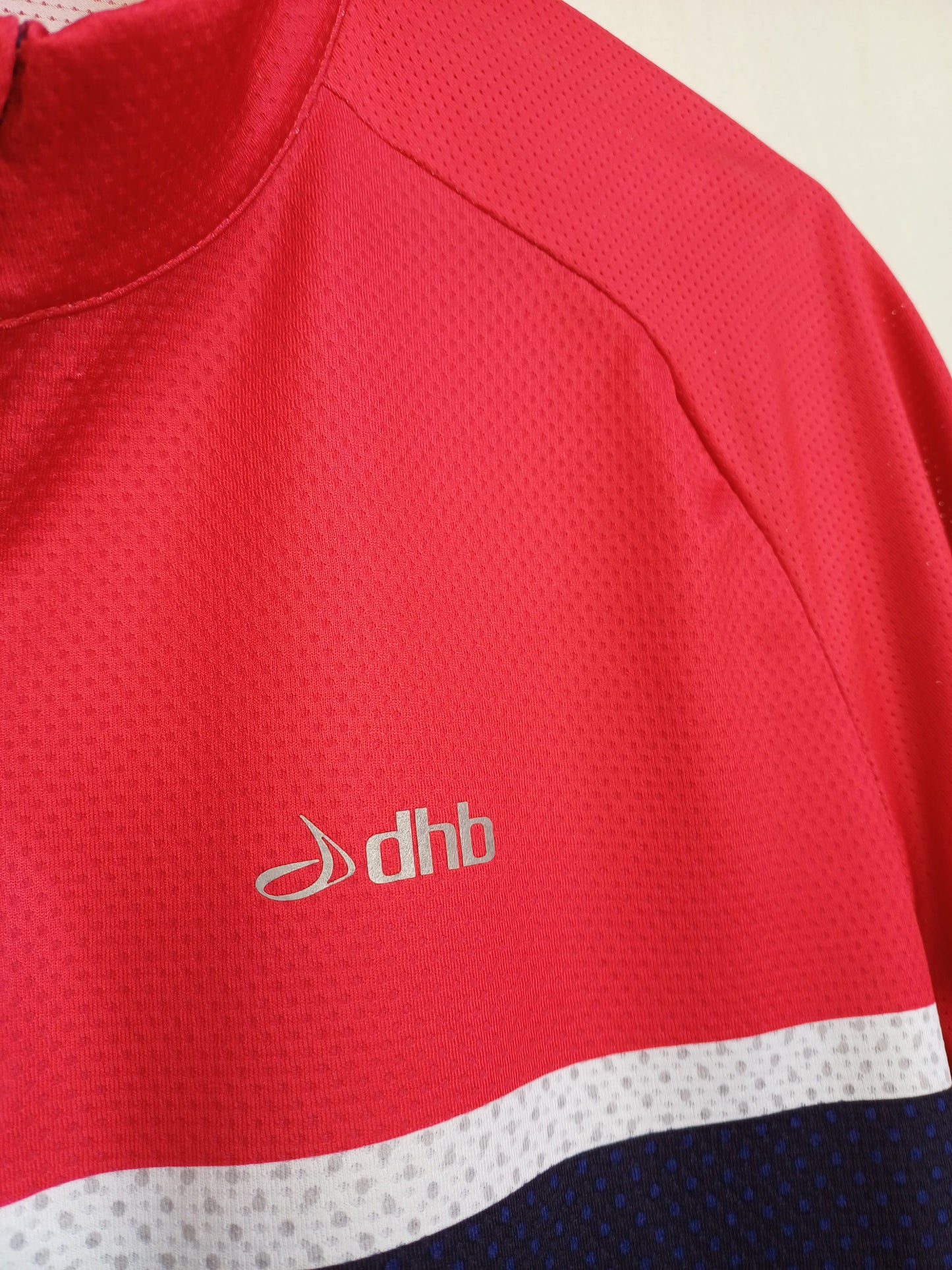 Dhb Full Zip Classic Short Sleeve Cycling Jersey Mens L