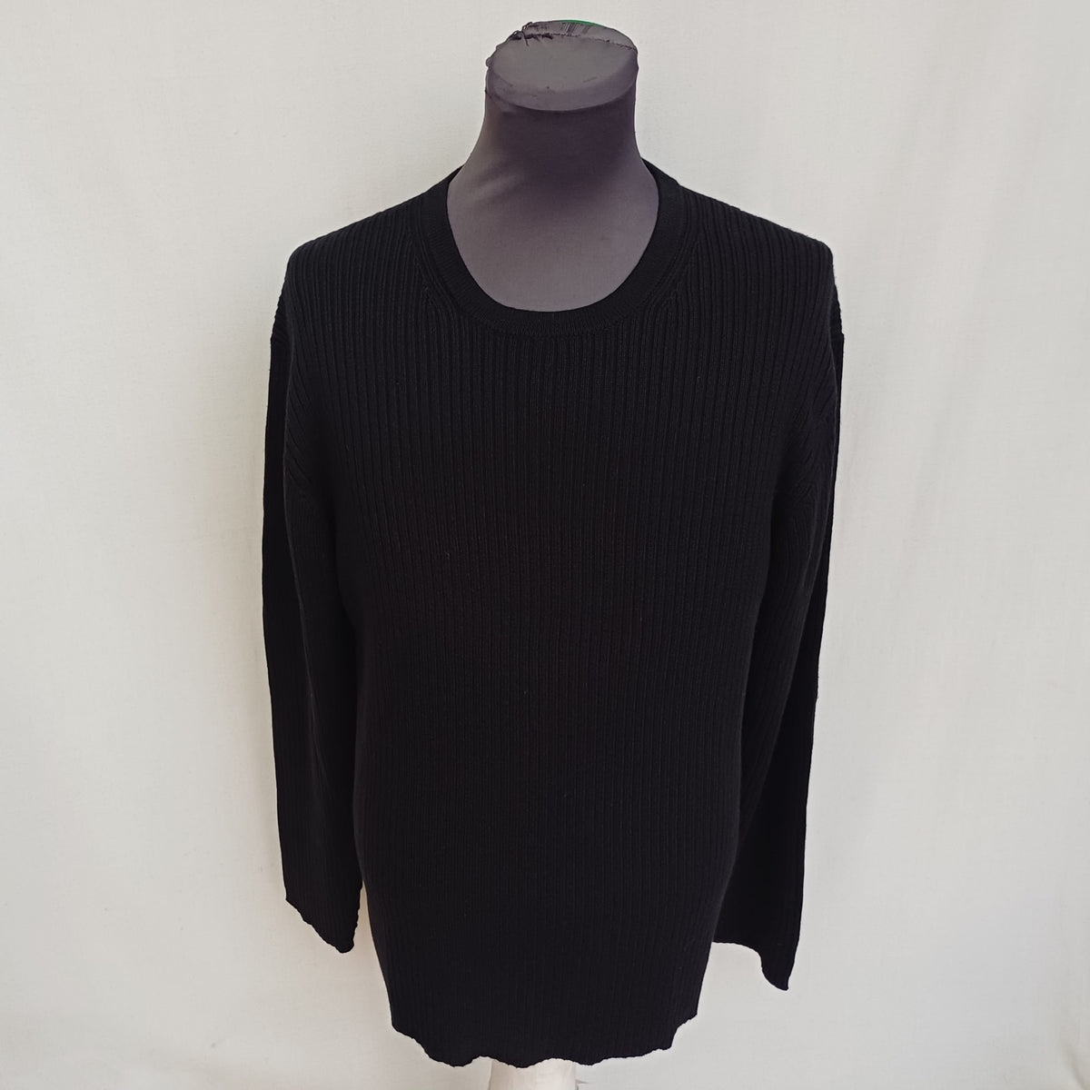 Calvin Klein 100% Cotton Knit Pullover Sweater Mens L