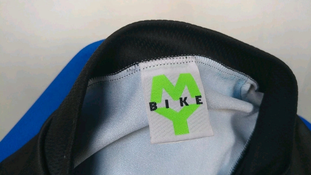 Maglia Vento MyBike Gore Wind Stopper Zip Cycling Jersey Mens 2XL