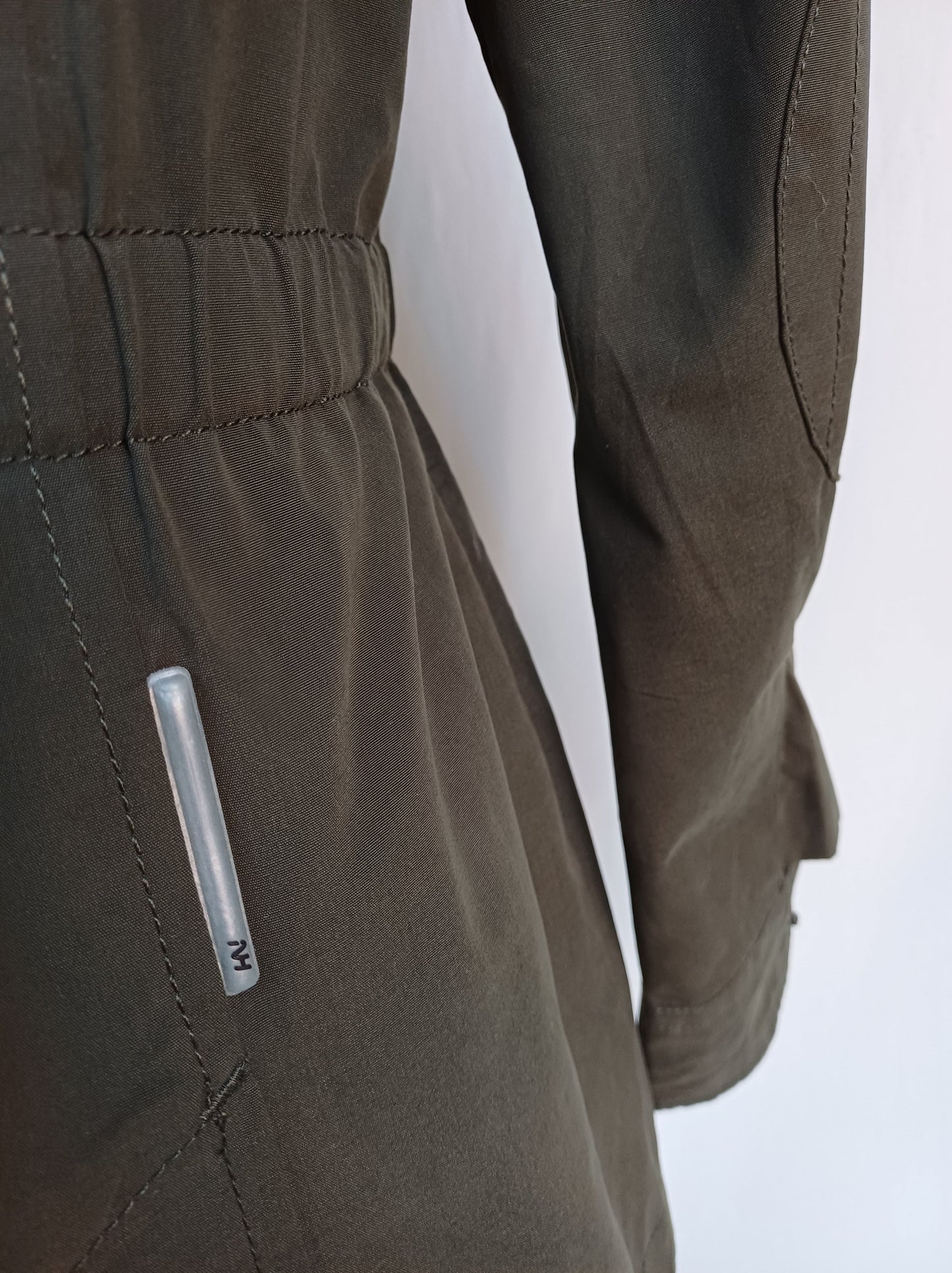 Human Nature Womens Nore Wax Jacket W/Removable Lining Size L