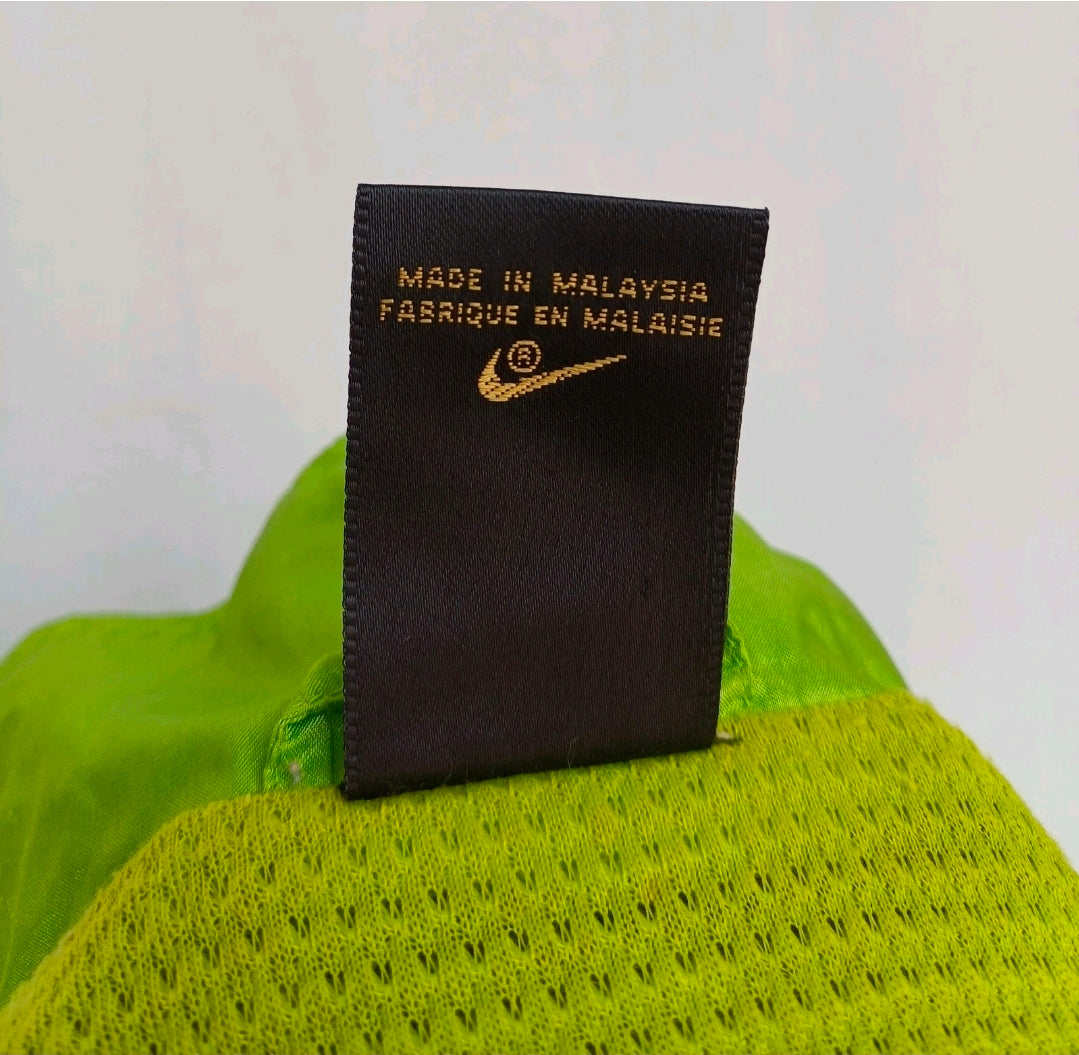 Vintage Nike Premier Big Logo Windbreaker Track Top Jacket Mens L