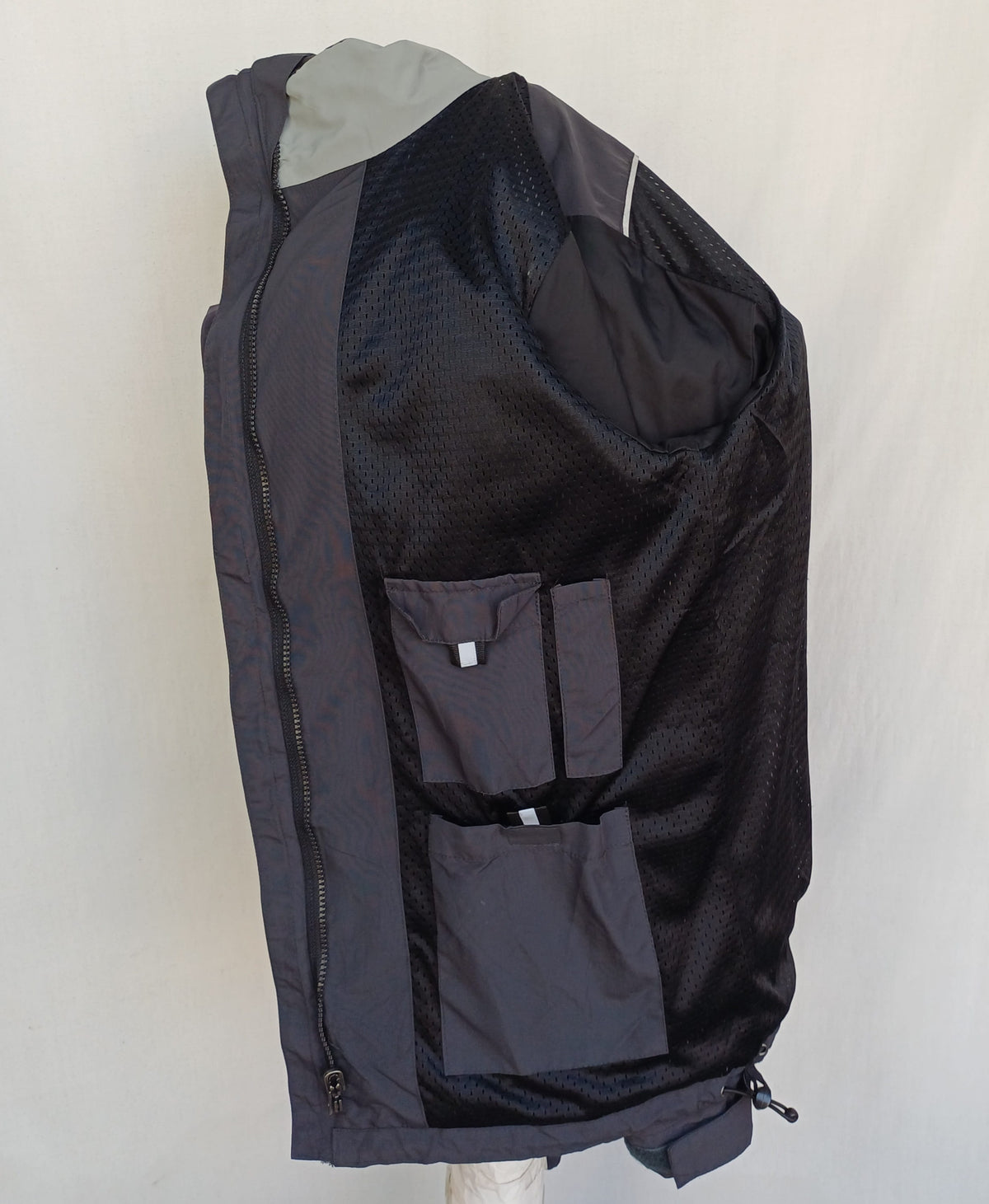 Mercedes Benz Full Zip Hooded Jacket Mens S Fits L