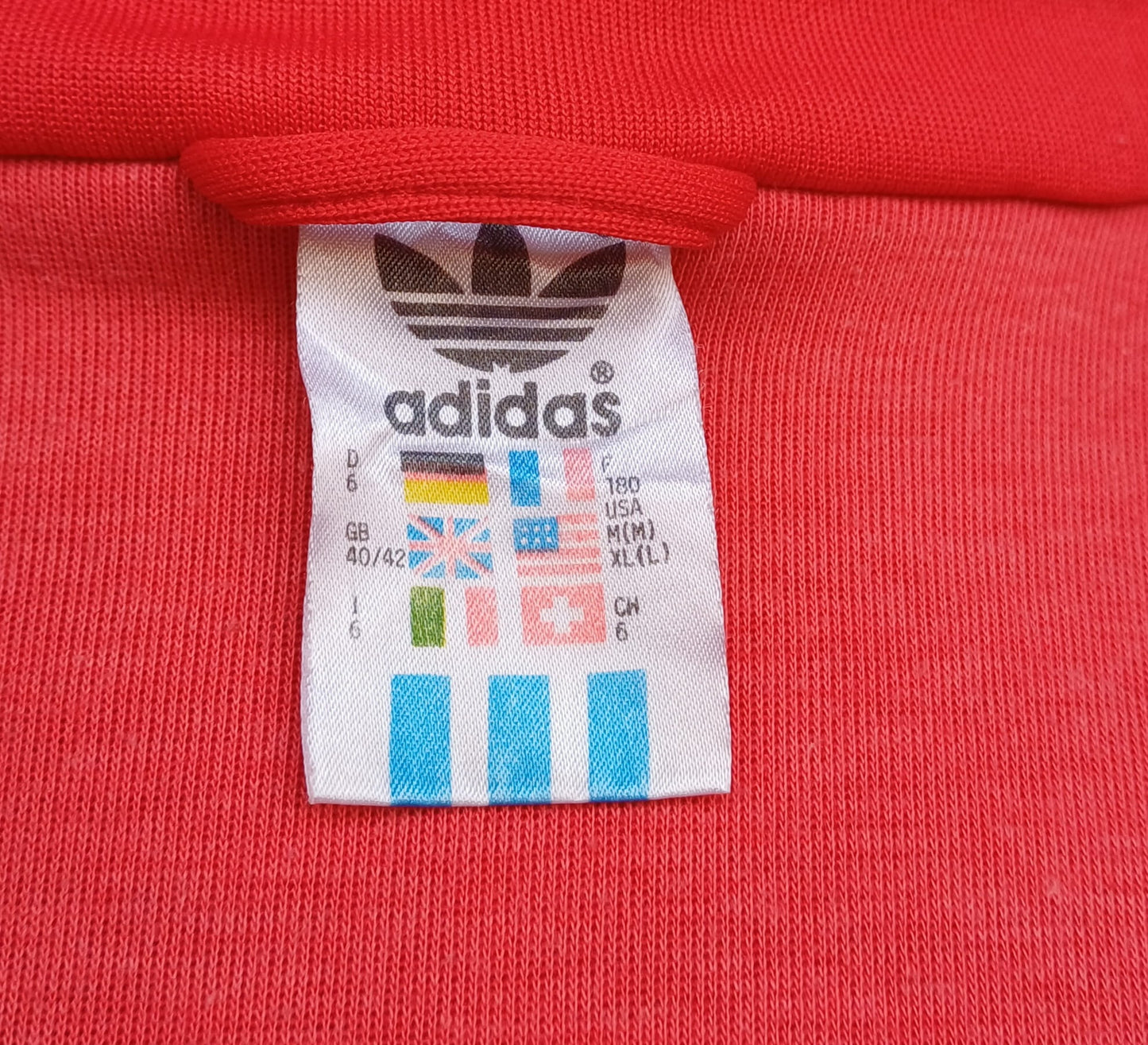 Vintage 90s Adidas Full Zip Track Top Jacket Mens M