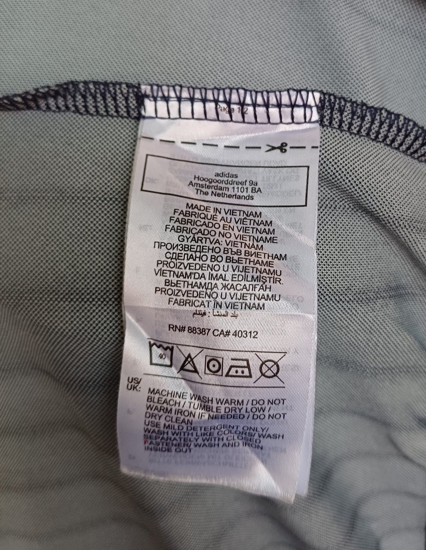 Adidas Full Zip Tiro VIP Pinstrsipe Track Top Jacket Mens S