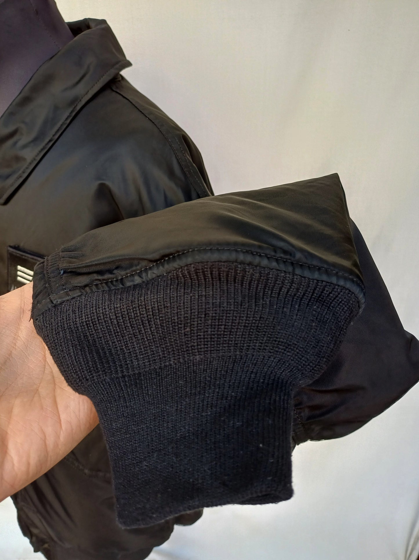 Alpha Industries CWU-45/P Full Zip Flight Bomber Jacket Size Mens XL