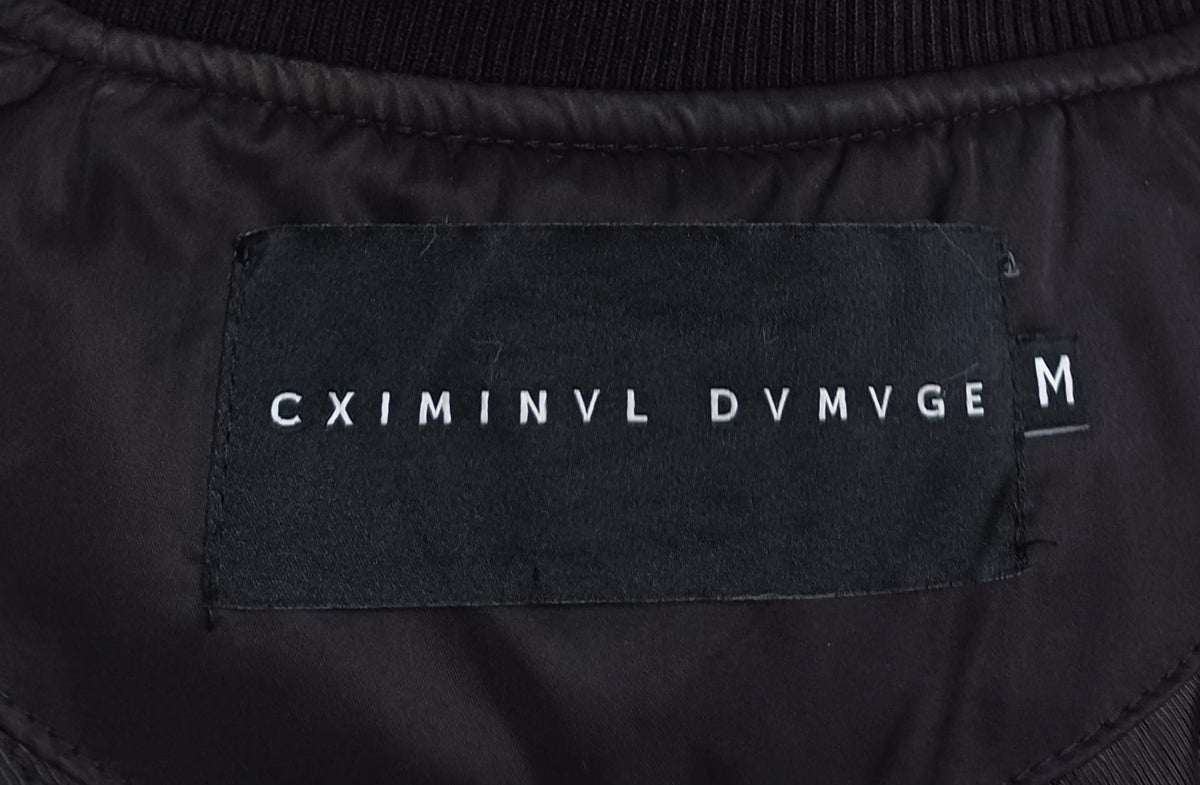 Criminal Damage Tactical Bomber Jacket Mens M