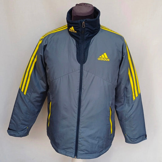 Adidas Universal All Weather Womens Zip Padded Jacket Size L