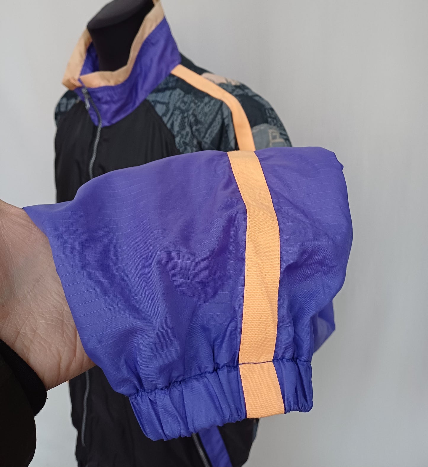 Vintage 90s Nike Maximal Power Windbreaker Track Top Jacket Mens L