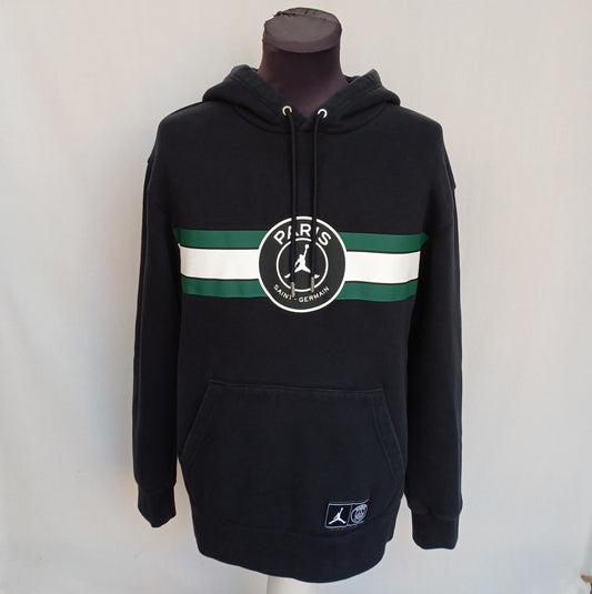 Nike Air Jordan Paris Saint Germain Fleece Pullover Hoodie Mens M