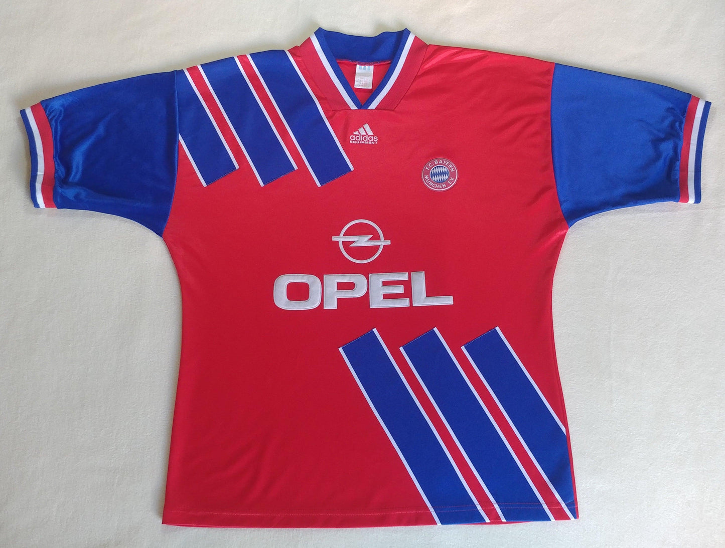 Bayern Munich 1993/1995 Home Adidas Football Shirt Mens XL