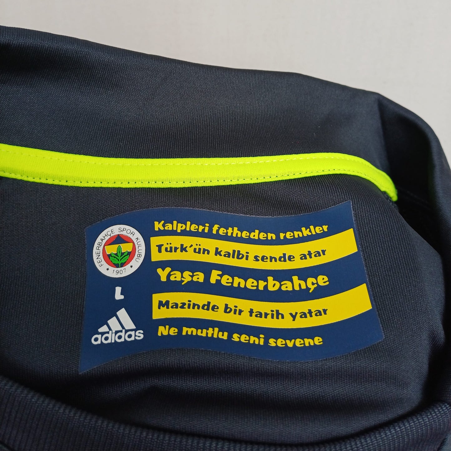 New Without Tags Fenerbahce 2009/10 Third Adidas Shirt Mens L