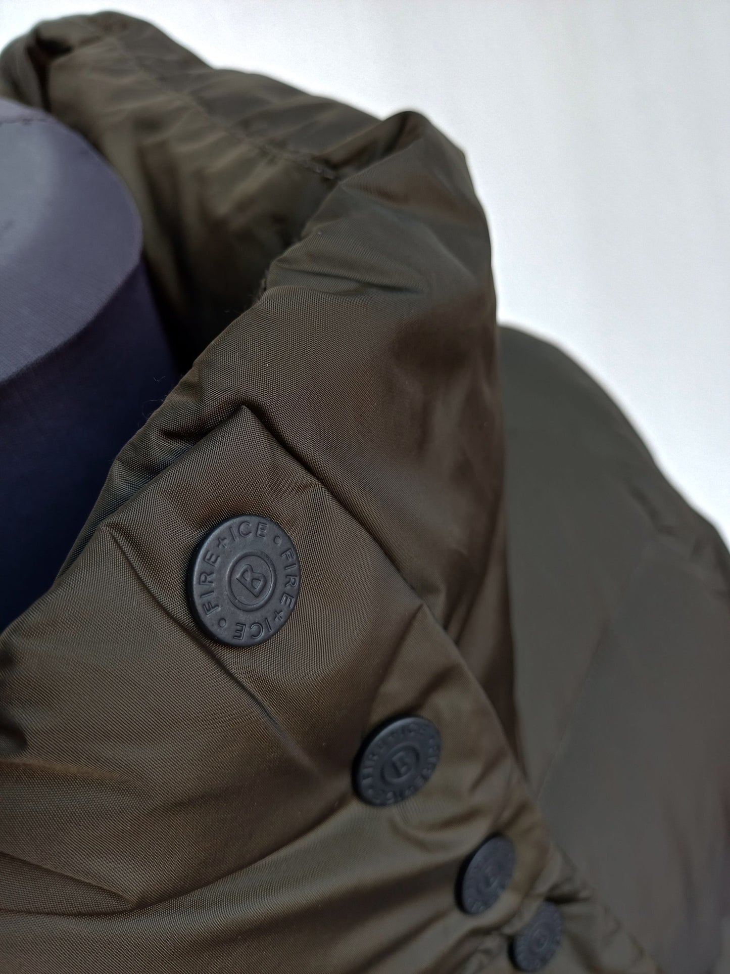 Bogner Fire+Ice Womens Zip/Snap Quilted Puffer Down Long Jacket Size M