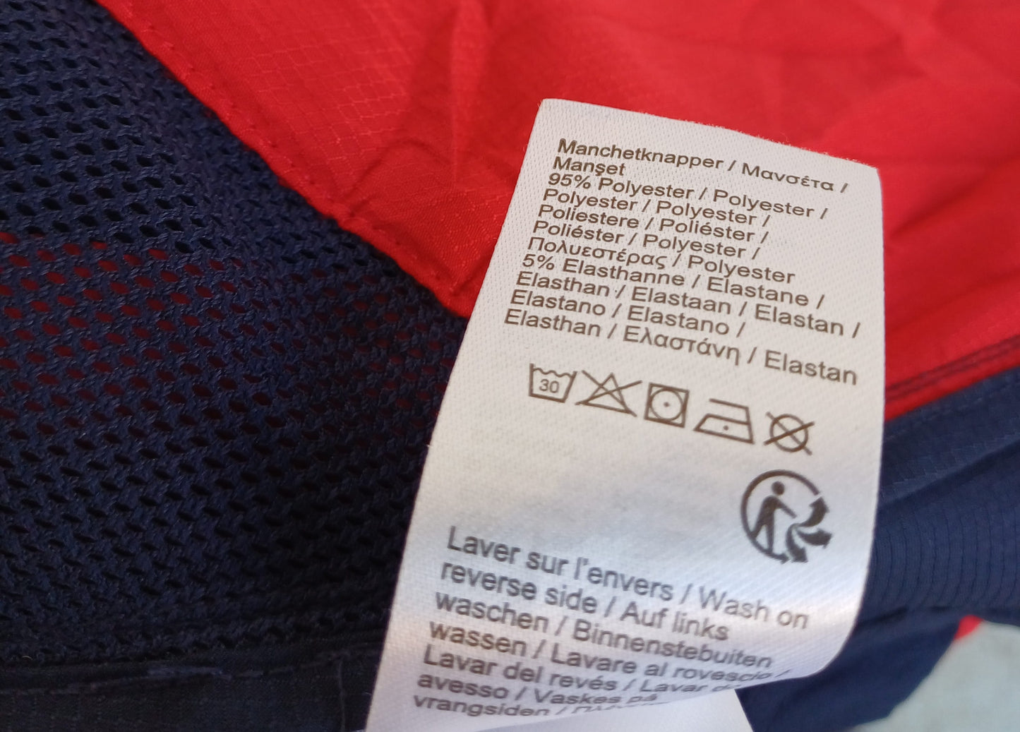 Lacoste Sport Novak Djokovic Full Zip Jacket Mens S/M