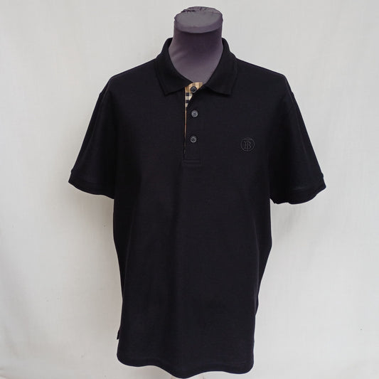 New Without Tags Burberry Monogram Motif Piqué Polo Shirt Mens XL RRP $480