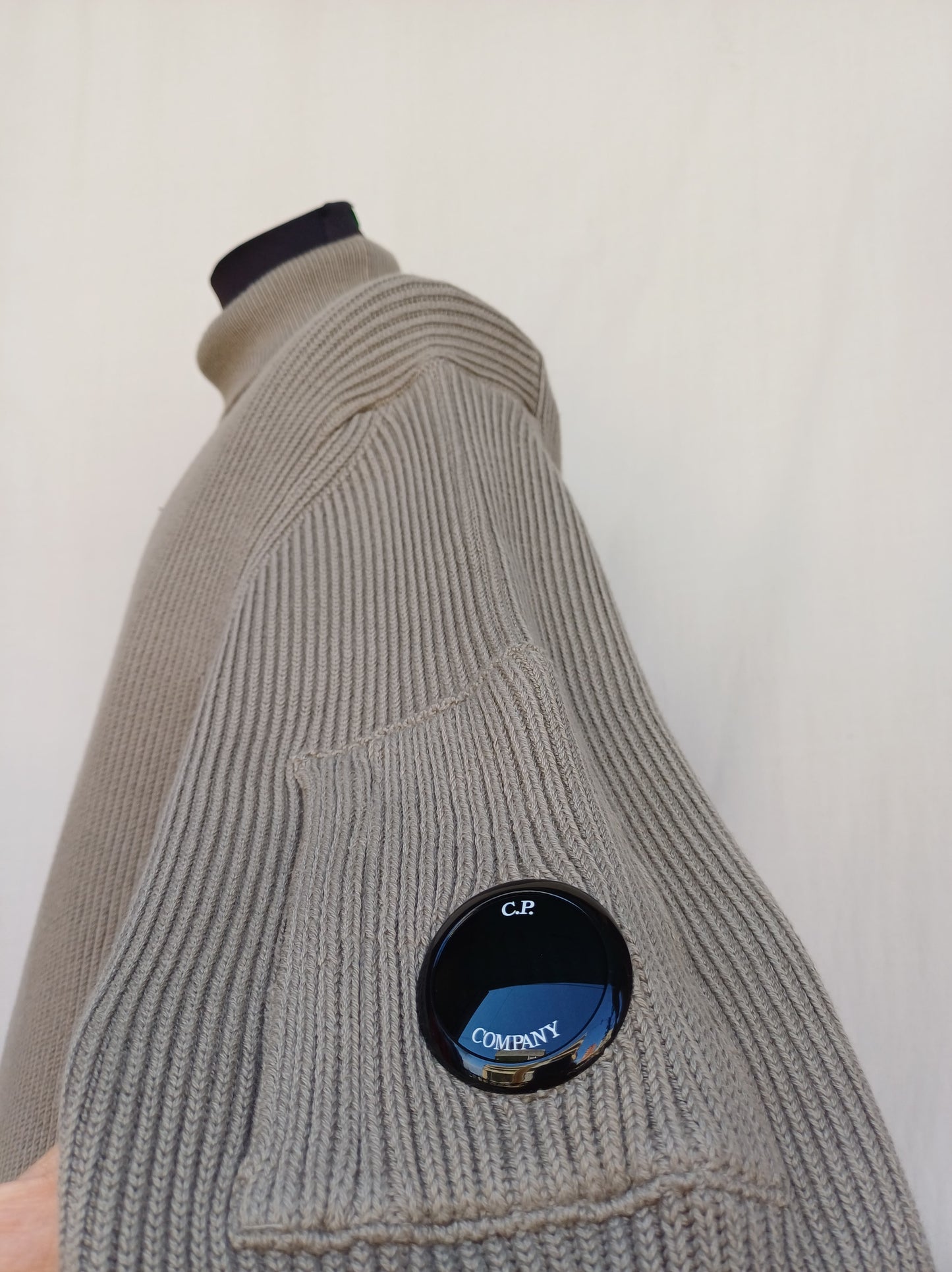 CP Company Cotton/Polyamide Roll Neck Knit Pullover Sweater Mens XL