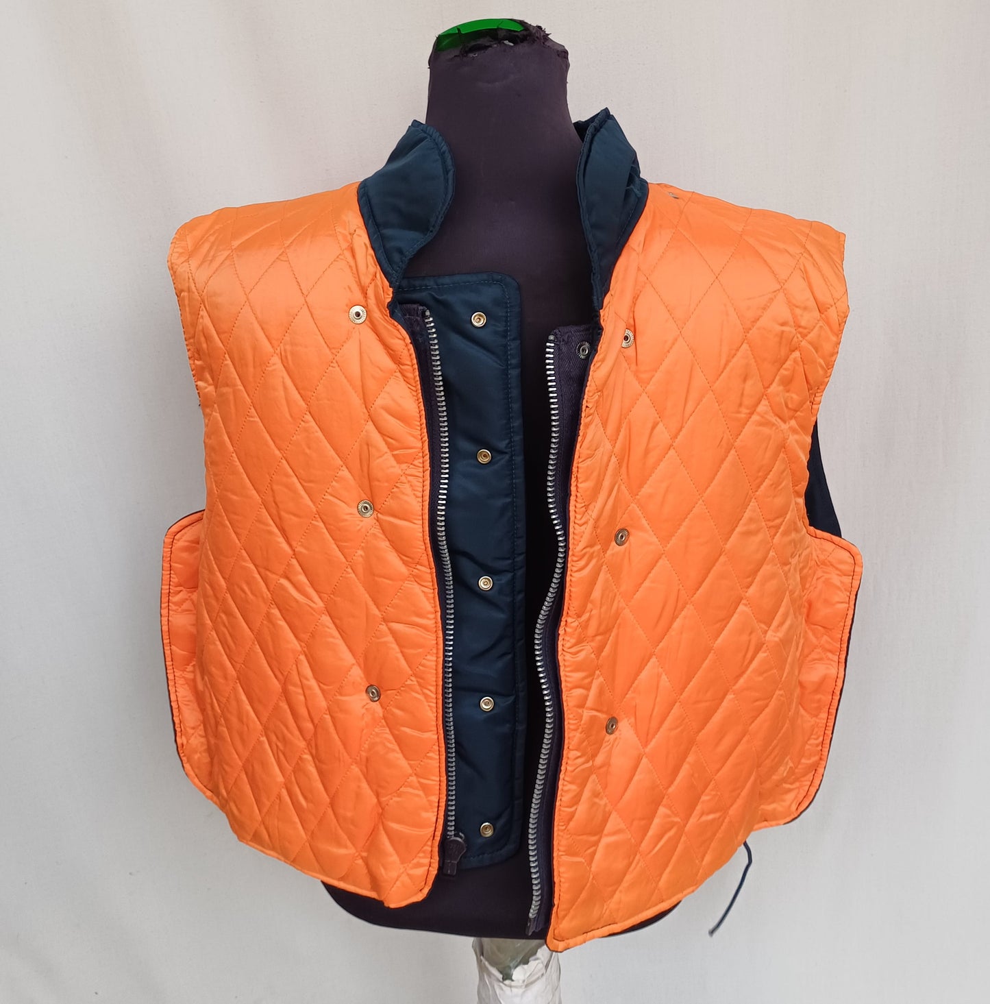 New Without Tags 90s Schott Nylon Flyer Vest Mens L